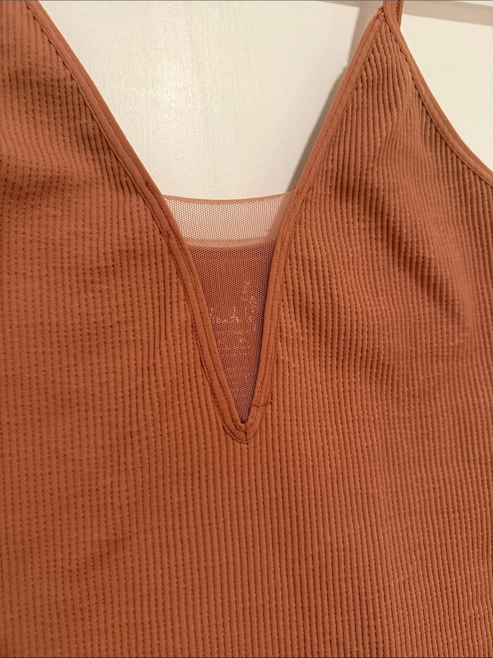 Free People Intimately Come Around Cami Tank Top Henna - Picture 4 of 5